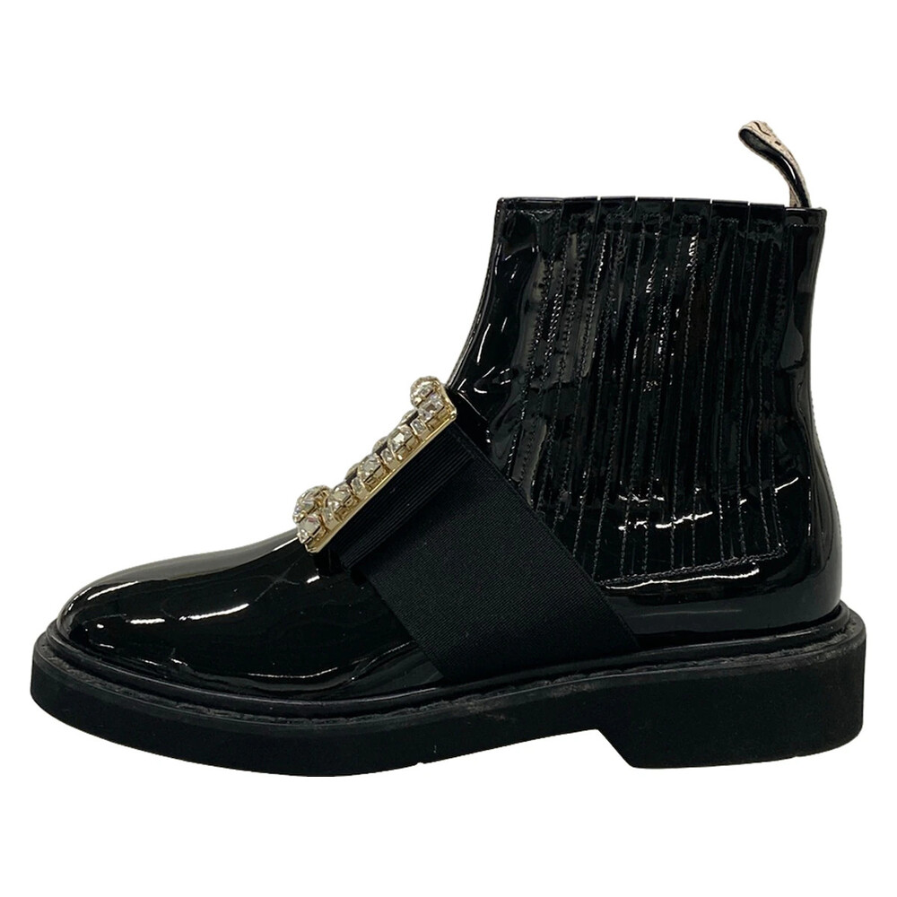 Roger Vivier Black Patent Leather #321874R91B
